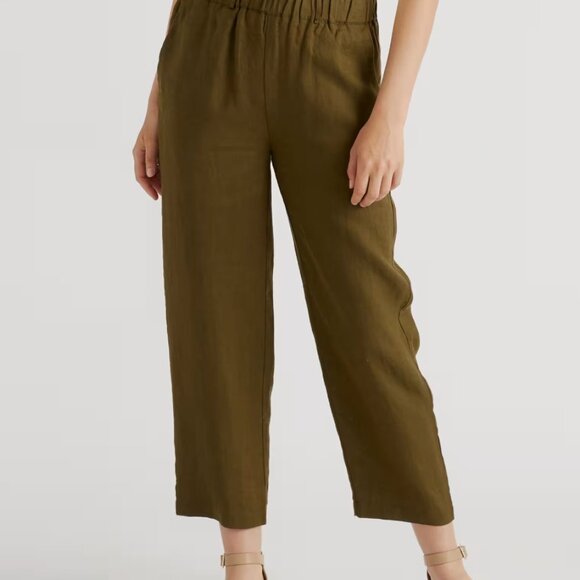 Quince Linen Short and Pant Set - Picture 3 of 8